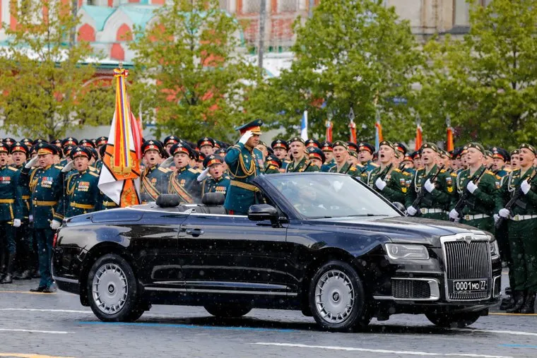 Парад Победы на Красной Площади в Москве. 9 мая 2024