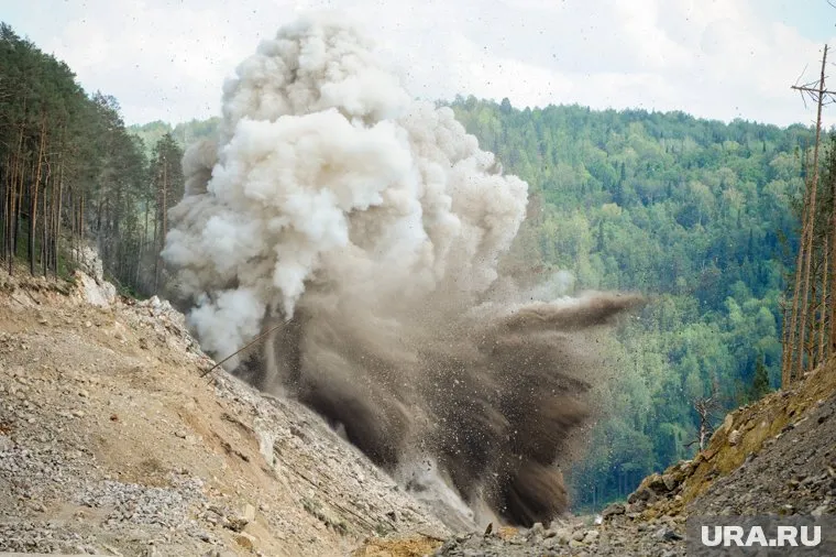 Буровзрывные работы на трассе М-5 завершили досрочно