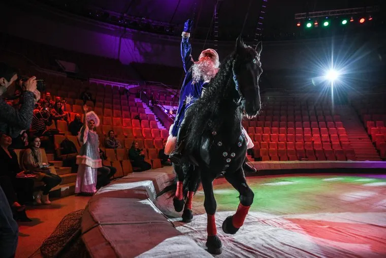 Пресс-показ нового циркового шоу "Клоун". Екатеринбург