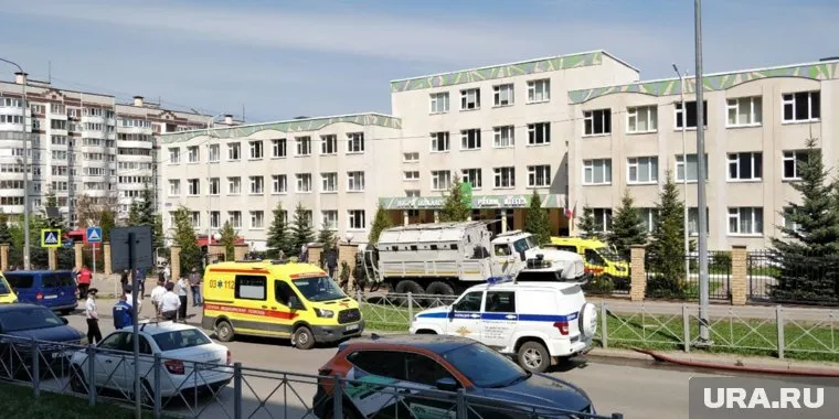 Школу в Казани охраняла только вахтерша