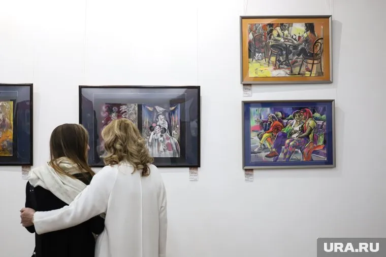 Работы челябинской художницы также выставлялись в Новой Третьяковской галерее