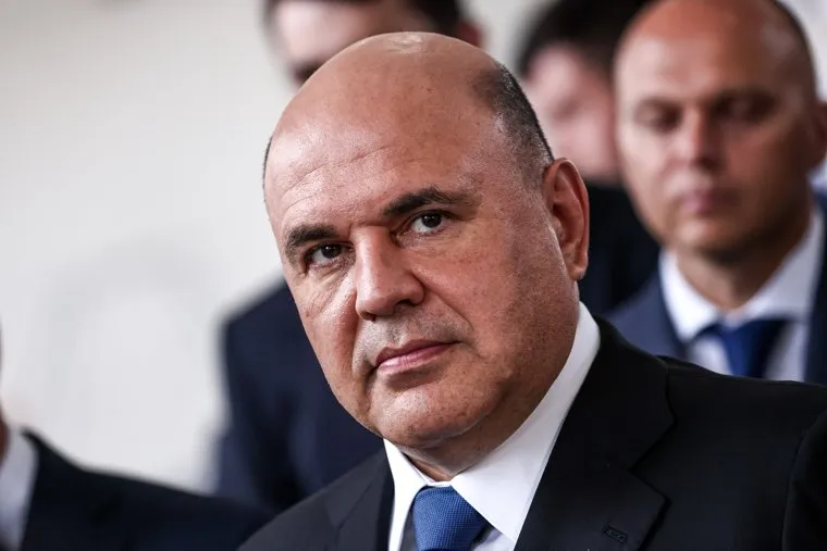 Михаил Мишустин во время визита в Читу. Чита