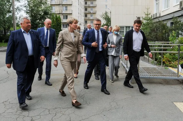 Текслер и Шмелева. Челябинск