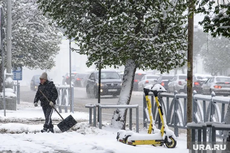 В третьей декаде октября в Челябинске прогнозируется снегопад
