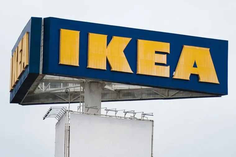 Знаковые объекты Верх-Исетского района. Екатеринбург, логотип, ikea, вывеска, икеа