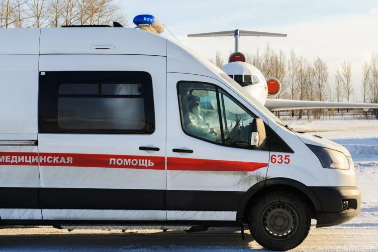 Учения экстренных служб, аэропорта имени Игоря Курчатова. Челябинск