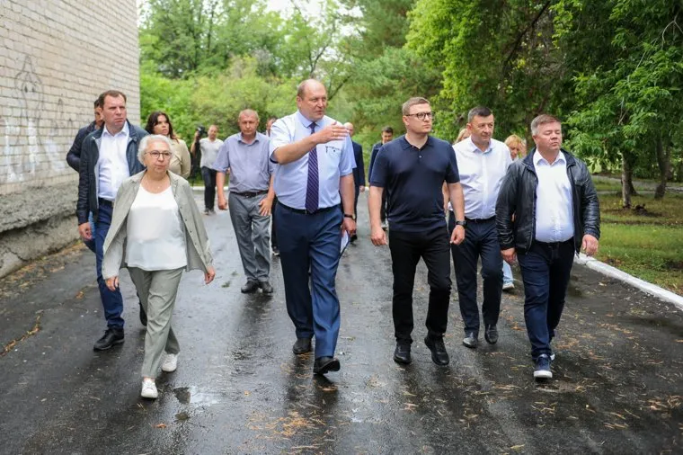 Текслер в Красноармейском районе. Челябинск