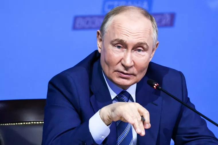 Владимир Путин на ВДНХ. Москва