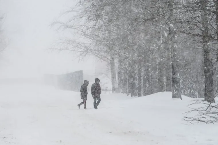 Снегопад. Екатеринбург