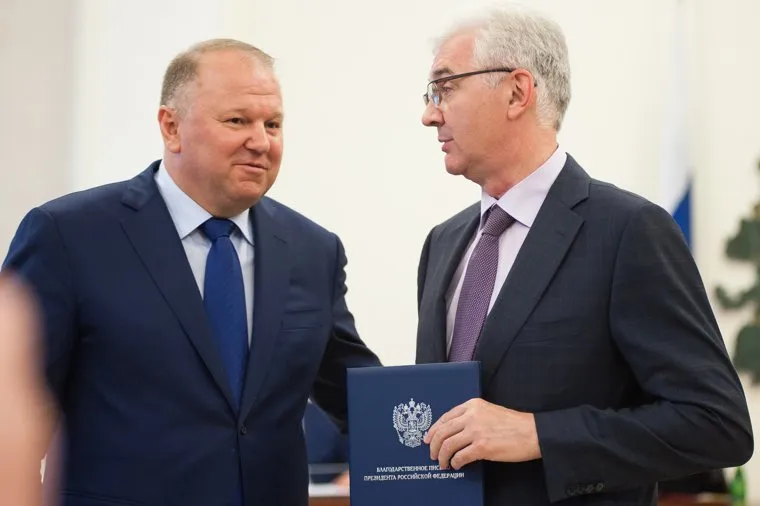 Встреча полномочного представителя Президента РФ в УФО c руководителями окружных органов и федеральных органов исполнительной власти. Екатеринбург, якоб александр, цуканов николай