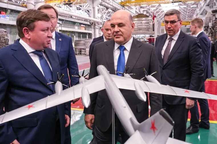 Михаил Мишустин во время своего посещения Самары. Самара