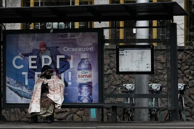 Обстановка в Алма-Ате после погромов. Алма-Ата, Казахстан