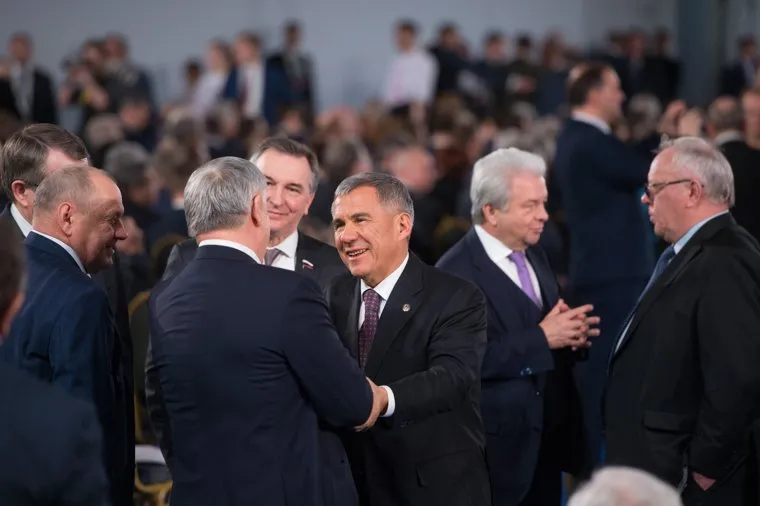 Послание Владимира Путина Федеральному собранию РФ. Москва, минниханов рустам