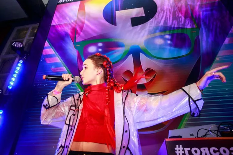 Открытие телеканала "Го" в Кампари-баре. Москва, данилова арина