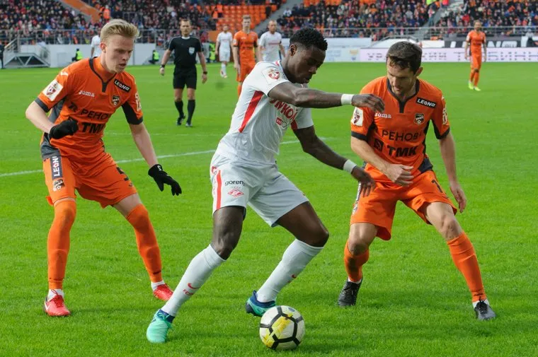 Чемпионат России 2017/18, 26 тур: ФК "Урал" - ФК "Спартак-Москва". Екатеринбург