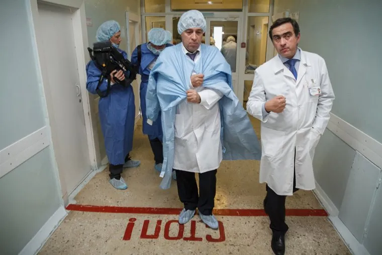 Евгений Куйвашев посетил ОКБ №1. Екатеринбург, куйвашев евгений, больница, бадаев феликс, стоп, поликлиника