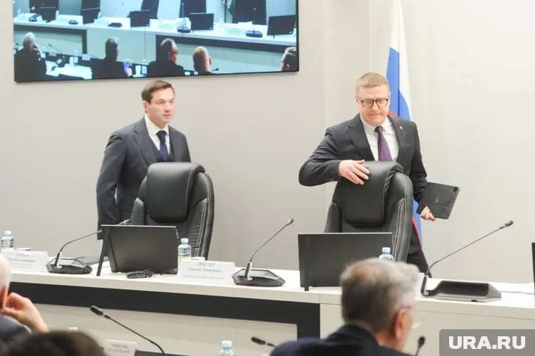 Глава города Алексей Лошкин и губернатор региона Алексей Текслер