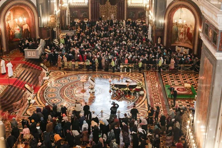 Прощание с Дмитрием Смирновым. Москва