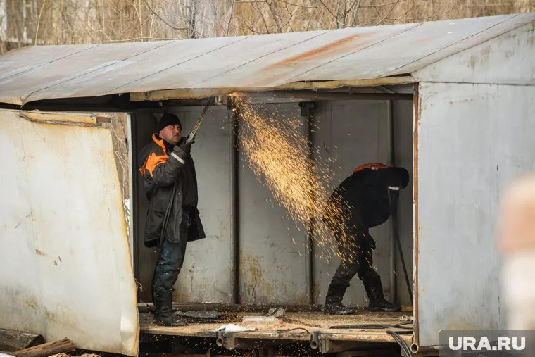 Гаражи снесут в Заозерном районе Кургана