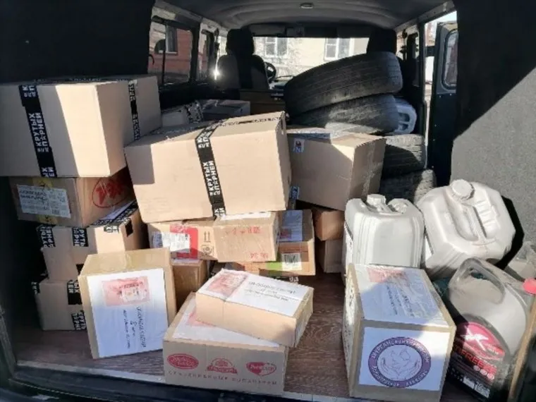 Груз, собранный жителями Курганской области, скоро отправится на фронт