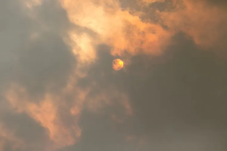 Горит лес. Тюмень