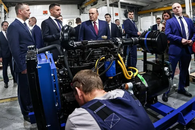 Мишустин в Ярославле. Ярославль