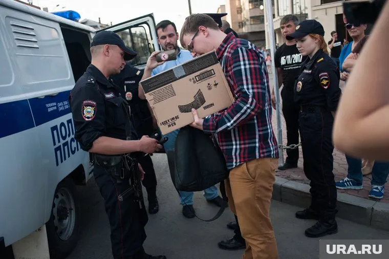 Момент задержания противника Храма на воде оказался на видео