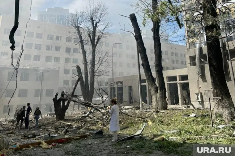 Под Киевом прозвучала серия ударов (фото из архива)