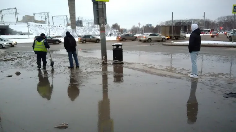 Коммунальная авария в Перми. Пермь