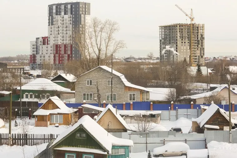 Жилые дома, недвижимость. Тюмень